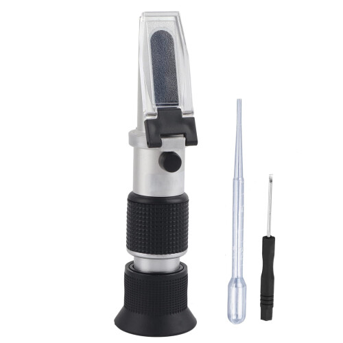 Portable Bee Tools Honey Refractometer 5890% Honey Concentration Meter Handheld Beekeeping Refractometer 5890% Range