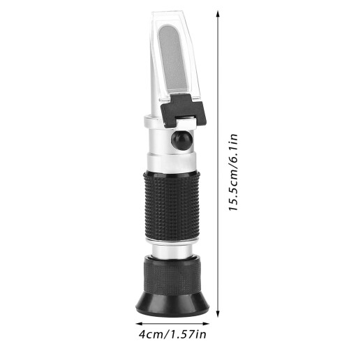 Portable Bee Tools Honey Refractometer 5890% Honey Concentration Meter Handheld Beekeeping Refractometer 5890% Range 1