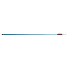 Aluminium sports arrow 30' 8mm diameter, plastic springs, plastic cam, screwed metal tip