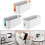 Bedside Bunk Bed Storage Organizer Kit With Hanging Shelf Microfiber Cleaning Pads Air Filter PreFilter Replacement 5