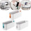 Bedside Bunk Bed Storage Organizer Kit With Hanging Shelf Microfiber Cleaning Pads Air Filter PreFilter Replacement 4