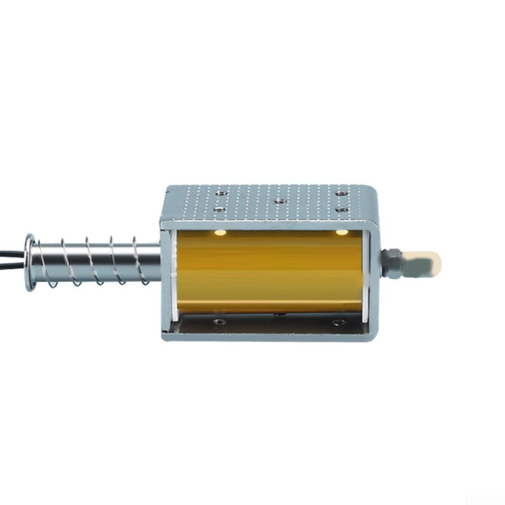 Electromagnetic Electric Magnet, 12V, 35Mm Long Pushpull Solenoid For Multiple Applications 9001264497439