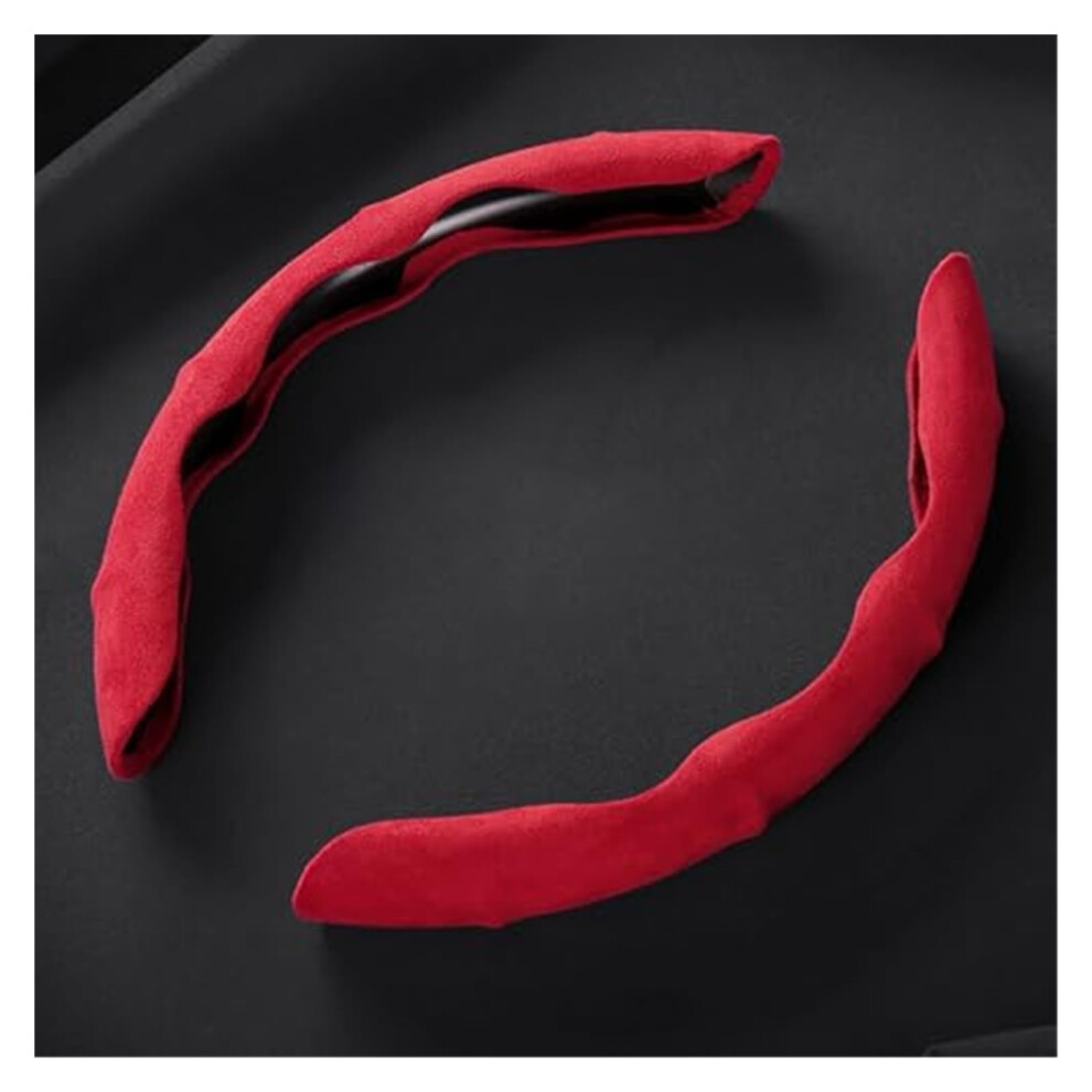 Steering Wheel Protector Skin Friendly Sweat Absorbent Cover For Sclass S280 S300 S320 S350 S400 S450 S500 S600 Red 9119770339966
