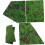 Artificial moss mat, artificial moss decor, microlandscape accessory, realistic grass, easy to apply 4