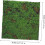 Artificial moss mat, artificial moss decor, microlandscape accessory, realistic grass, easy to apply 3