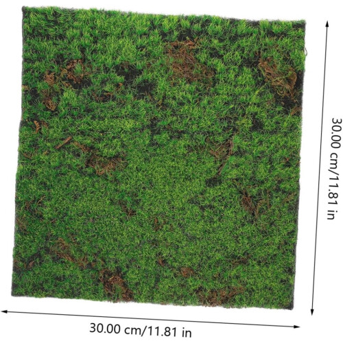 Artificial moss mat, artificial moss decor, microlandscape accessory, realistic grass, easy to apply 2