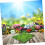 Artificial moss mat, artificial moss decor, microlandscape accessory, realistic grass, easy to apply 2