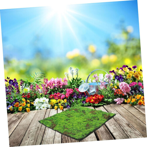 Artificial moss mat, artificial moss decor, microlandscape accessory, realistic grass, easy to apply 1