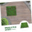 Artificial moss mat, artificial moss decor, microlandscape accessory, realistic grass, easy to apply 5