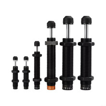 Hydraulic oil pressure buffer shock absorber cylinder spring adjustable for industrial facilities HR(SR)80