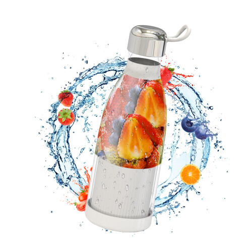 Μπλέντερ Προσωπικού Μεγέθους για Smoothies, Φορητό Μπλέντερ από Ανοξείδωτο Ατσάλι με 1