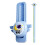 Children's  Jump Height Counter Adjustable Height Jumping Toy With Interactive Vertical Lighting Growth Chart Blue 1