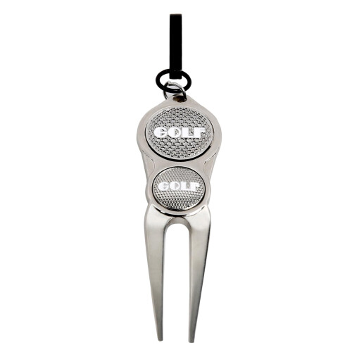 Divot Tool Metal Golf Fork Green  Tool Marking Divot  Tool Marker