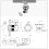 Compact rotary latch with push button for easy access in cabinets and cupboards (silver) 5