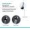 Chrome 360 Degree Rotation Kitchen Basin Tap Hot Cold Crane Solid Brass Deck Mounted 2Function Universal Spray Head 3