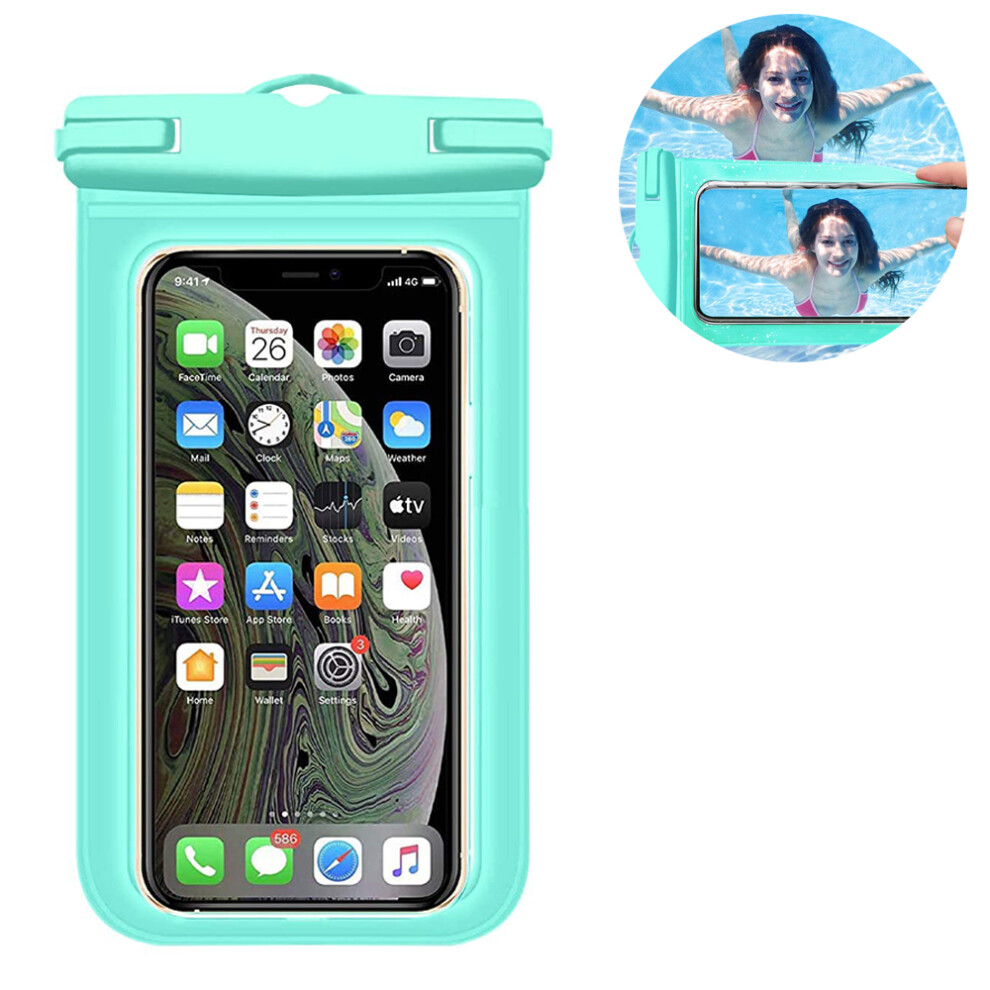 Floating Waterproof Phone Case, Ideal For Various Water Sports And Activities Transparent And Environmentally Friendly Pvc Protective Cover, Snap And 9088816611635