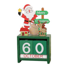 Breng vrolijkheid in huis met deze herbruikbare adventskalender met kerstman- en rendierontwerpen voor een onvergetelijke kerstcountdown.