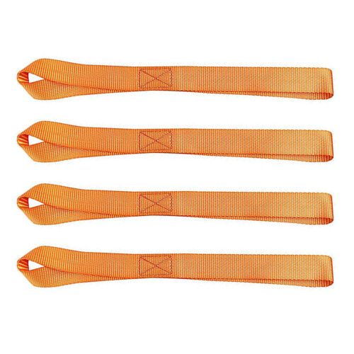 Soft Loop Tie Down Straps 4 Pack 12Inch Multipurpose Luggage Straps For Securing Motorcycles And Scooters