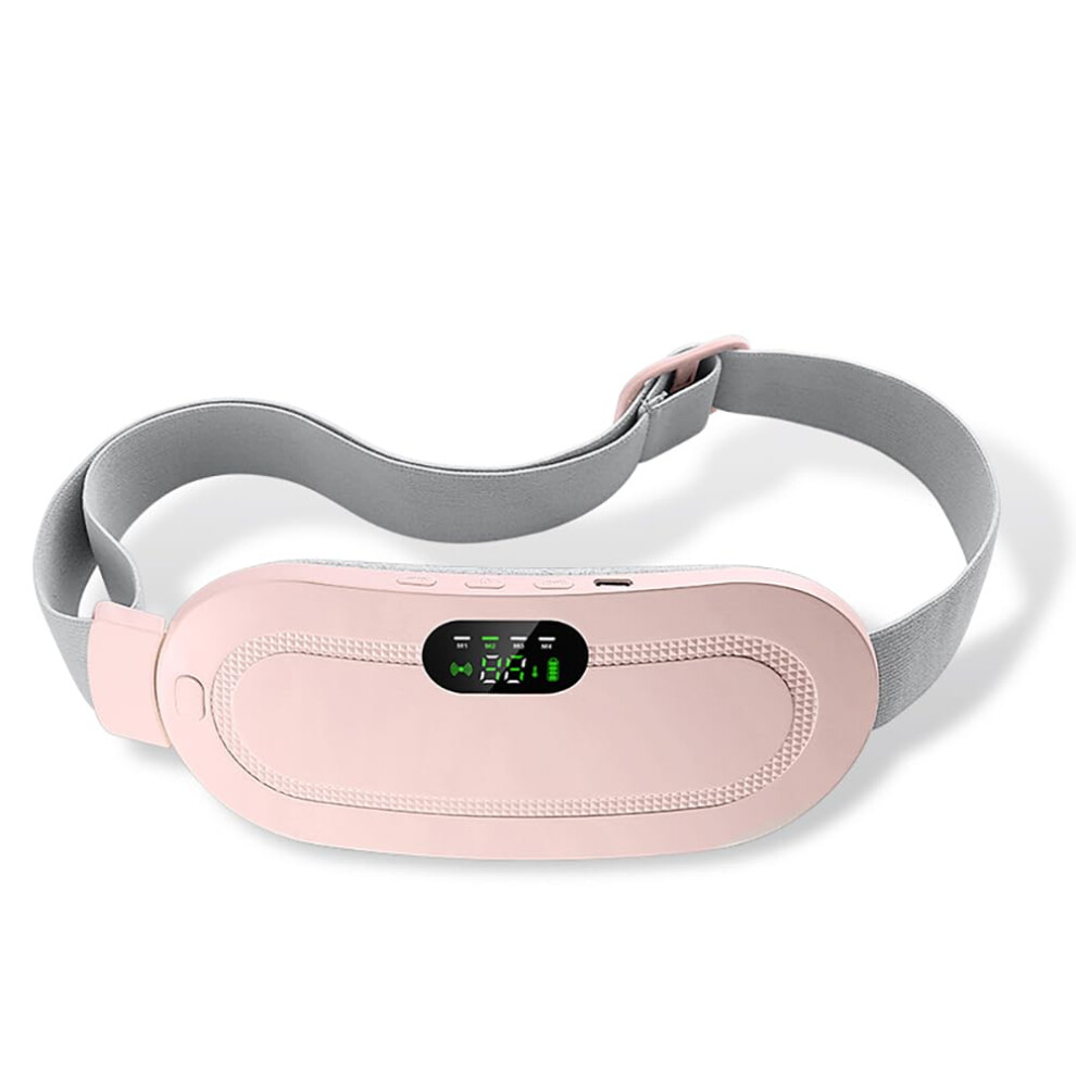 Period Heating Pad  Menstrual Cramp Massager  3 Heat Levels and Vibration Massage Modes for Back/Period Pain Relief for Women, Ladies, Girls