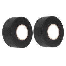 1 Set Wiring Harness Tape Painter's Tape Gaffer Tape Safety Tape Connectors Mounting Tape Sealing Insulation Tape Durable Black Fabric 2 Rolls