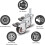 Τροχοί TPR Wheels για βαριά χρήση, βιομηχανικοί τροχοί με ανθεκτική κατασκευή και 5