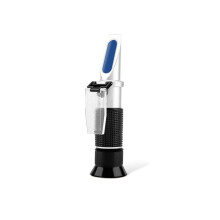 Refractometer Portable Handheld Alcohol And Sugar Densitometer For Wine And Beer 025% ABV 040% Brix Grapes