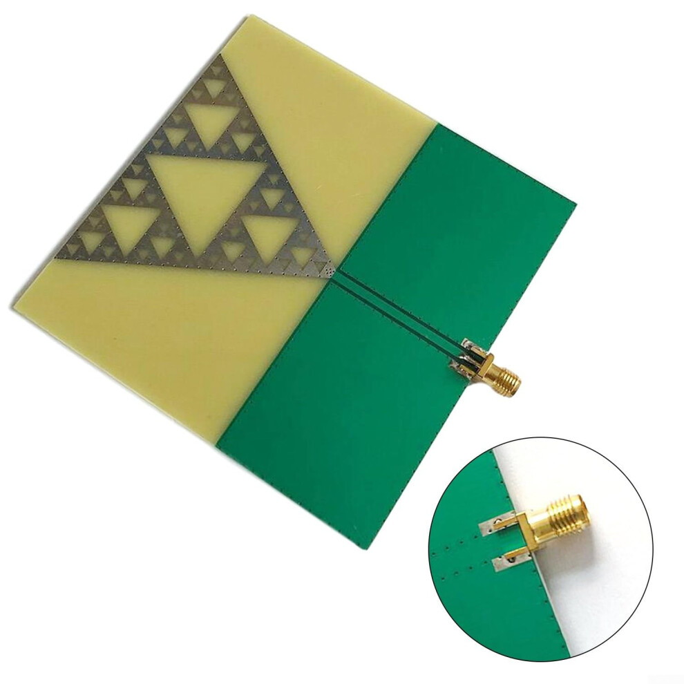 Miniature Uwb Fractal Antenna Board For Enhanced Rf Signal Amplification 9119770342409