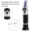 Aluminum Body Brix Refractometer 032% Brix Range ATC Automatic Temperature Compensation Soft Eyepiece For Beer And Wine 4