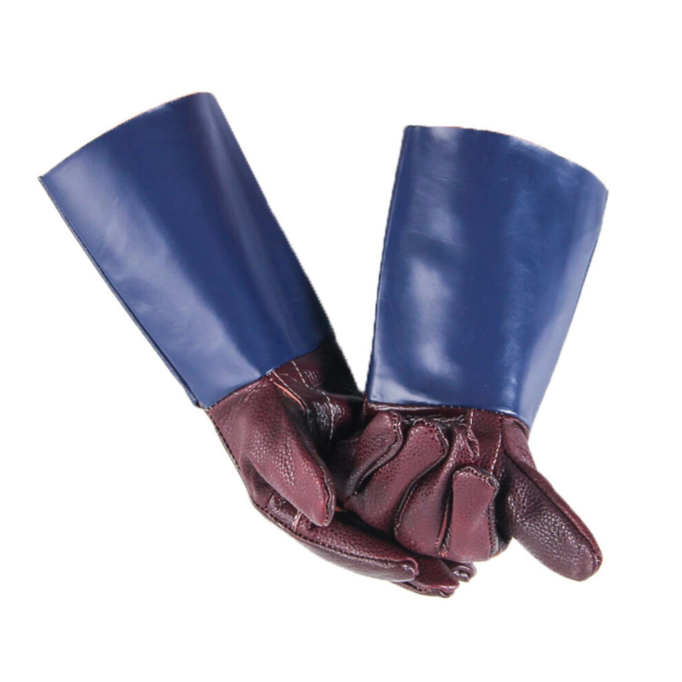 Welding Gloves Leather Soft Wear Resistant Protective Extended Cuff Welder Gloves For Daily Use 9119770342508