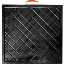 Stackable Outrigger Pad Adjustable Trailer Jack Pad, nonslip crane outrigger pad (12x12x2'/30x30x5cm)