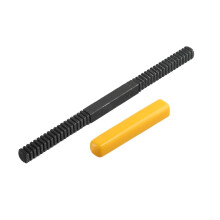 Metric Thread File 0.753 Mm Pitch, 45# Carbon Steel, Restores Threads on Studs Bolts Screws, 8 Sizes, Left/Right