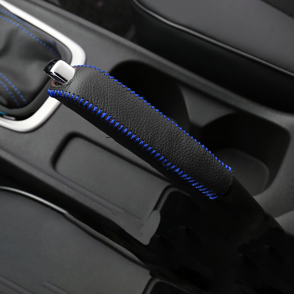 Car Handbrake Cover Antislip Wearresistant Handbrake Grips Car Accessories Blue 9119770342539