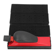 Adjustable Air Inlet Dust Extraction Grinding Block Hand Grinder for Automotive Polishing