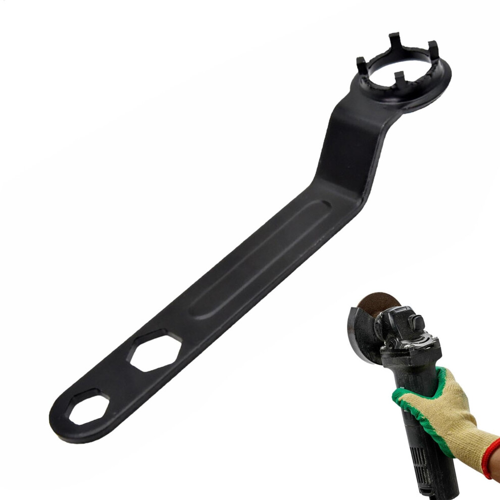 Angle Grinder Adjustable Wrench 4 Claw Grinder Wrench Tool Disassembly Tool Special Key For Angle Grinder Angle Grinder Lock Nut Wrench 9119770343086