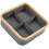 Wardrobe Organizer Layer Sorting Box Fabric Storage Box For Clothes Underwear Bras And Pants Stackable 4 Layer Design 2