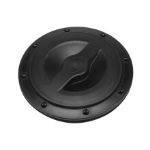 Marine Access Hatch Round Waterproof NonSlip Plate with Storage Bag Black / Red S