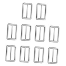 Zinc Alloy Adjustable Slide Buckles For Bags And Luggage Straps, Secure Locking Mechanism, DIY Bag Making
