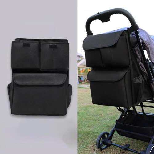 Stroller Organiser with Cup Holder and Storage Caddy for Pram Accessories 2