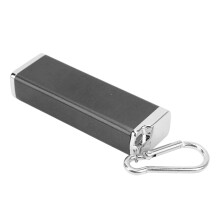 Portable Ashtray, Metal Keychain Accessory For Easy Carrying, Lightweight And Sturdy Aluminum Alloy Construction, Provides Protection Against Crushing