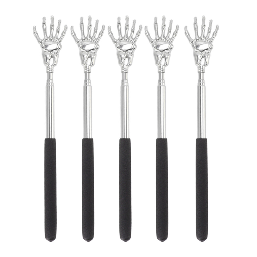 Back Scratcher Set, Extendable Design For Hard To Reach Spots, Stainless Steel Claw Retractable Scratcher, Lightweight, Rustproof, For Men, Women And 9454554001425