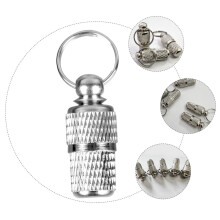 Pet AntiLost Dog Collar ID Tube Tags 6Pack ScratchResistant Address Label Pendants For Dogs And Cats