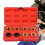 Thread Restorer Kit, Metric Thread  Tool Set, Hex Tap Die Chaser Tapping Accessories for Nuts and Screws 1