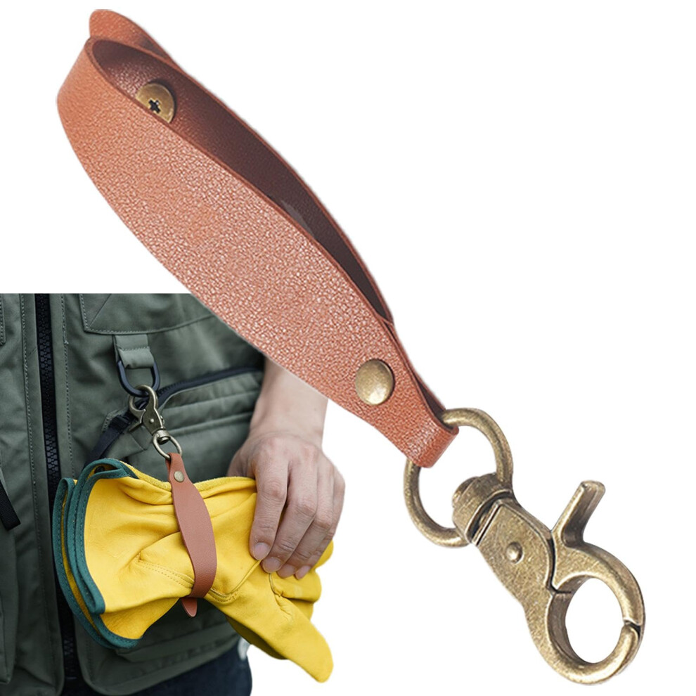 Fire Gloves Strap Welding Gloves Holder Clip Firefighter Gear Mitten Clip Gloves Storage Handmade Blacksmith Accessories 9323874566177