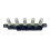 Practical piano push button switch. Userfriendly metal push button switch,  for kitchen appliances. 1