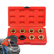 Thread Restorer Kit Metric Thread Restorer Set For Nuts And Screws Thread Chaser Hex Tap Die Rethreading  Tool