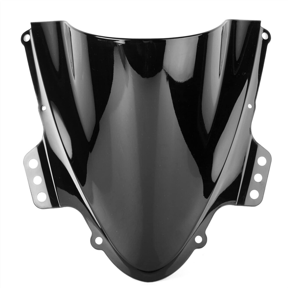 Motorcycle Windshield Abs Front Windscreen For Suzuki Gsxr1000 K5 20052006 Wind Protector Black 9339159799031