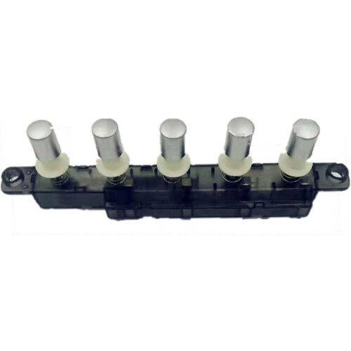 Practical piano push button switch. Userfriendly metal push button switch,  for kitchen appliances. 2