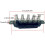 Practical piano push button switch. Userfriendly metal push button switch,  for kitchen appliances. 5