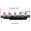 Practical piano push button switch. Userfriendly metal push button switch,  for kitchen appliances. 2