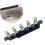 Practical piano push button switch. Userfriendly metal push button switch,  for kitchen appliances. 4
